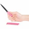 Pink Color Comb Metal Knife