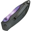 Assisted Open Pocket Knife Galaxy Design Purple