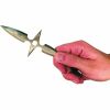 4" Stainless Steel Single Piece Throwing Star