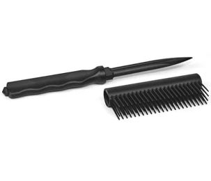 Black Color Plastic Brush Knife