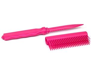 Pink Color Plastic Brush Knife