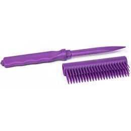 Purple Color Plastic Brush Knife